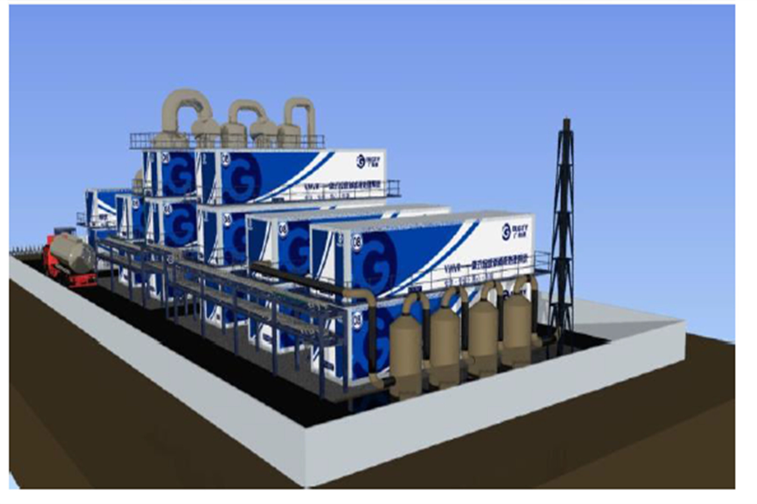 大连广泰源环保科技有限公司代表产品—一体式V—MVR无垢蒸发系统